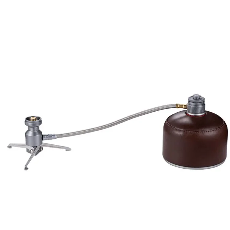 CPAMINGMOON Camping Outdoor Adventure Z23-OD Rocket Furnace Support Three Pin Adapter Flat Gas Furnace Head Bracket