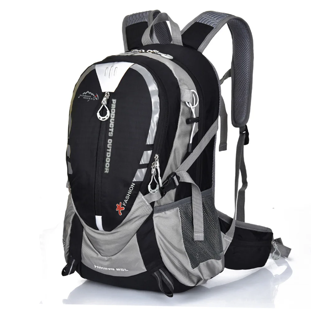 INOXTO 25L Mountaineering Hydrating Backpack Women Cycling Trail Running Backpack Men Marathon Hiking Rucksack 2L Water Bottle