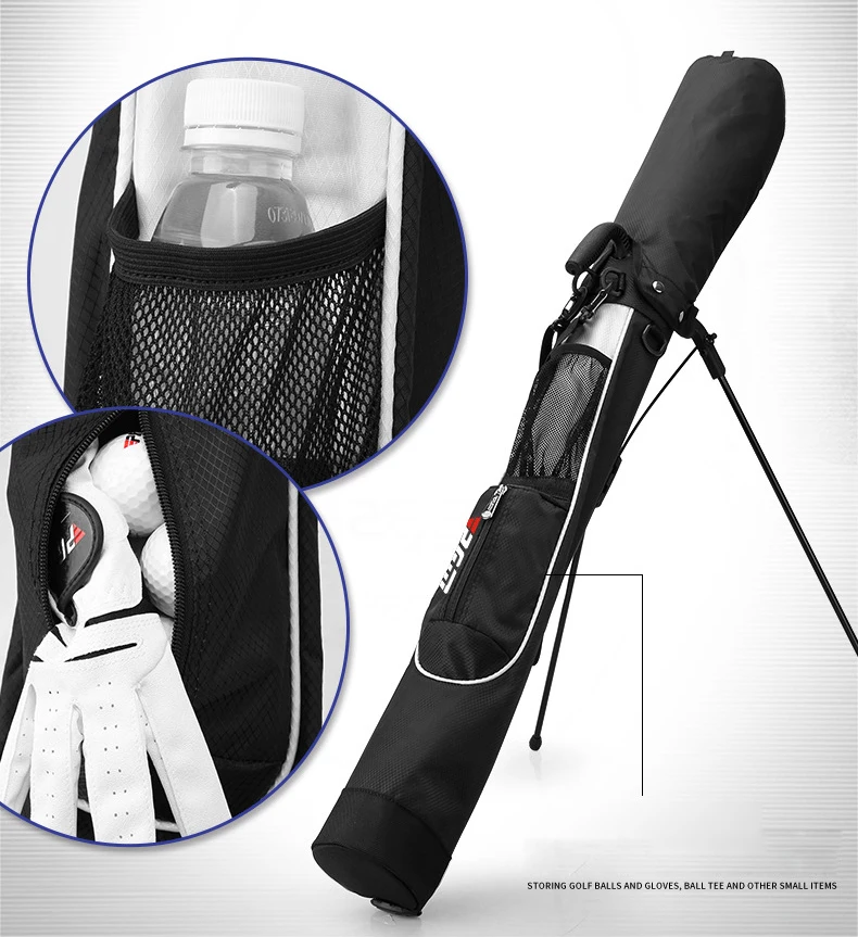 PGM Ultra-light Golf Bags Male and Female Lightweight and Portable Bracket Bag QIAB015