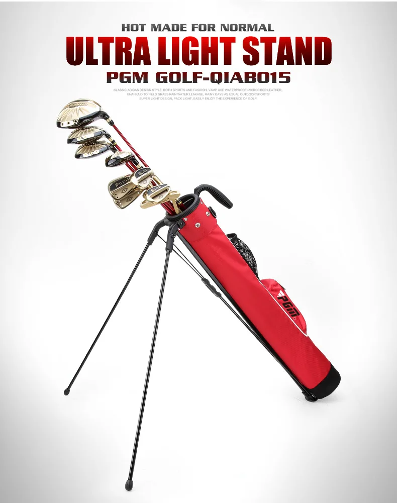 PGM Ultra-light Golf Bags Male and Female Lightweight and Portable Bracket Bag QIAB015