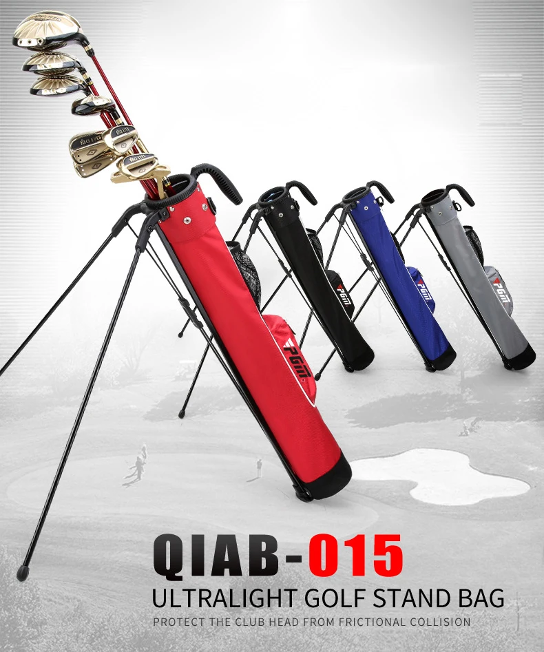 PGM Ultra-light Golf Bags Male and Female Lightweight and Portable Bracket Bag QIAB015