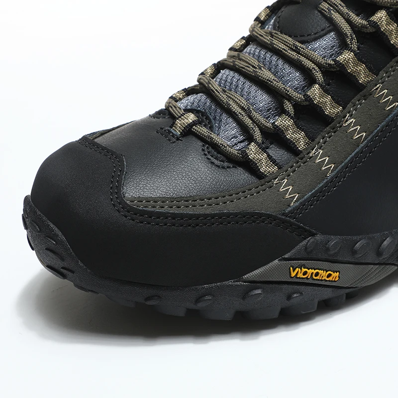 Outdoor Lover Trekking Shoes Men Waterproof Hiking Shoes Mountain Boots Genuine Leather Woodland Hunting Tactical Shoes