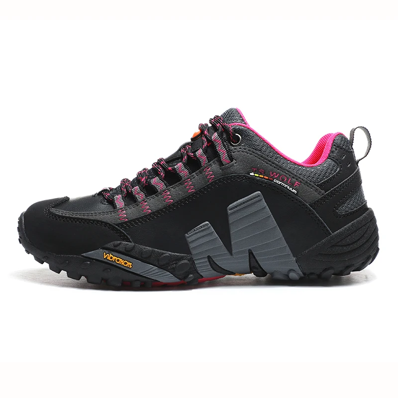 Outdoor Lover Trekking Shoes Men Waterproof Hiking Shoes Mountain Boots Genuine Leather Woodland Hunting Tactical Shoes
