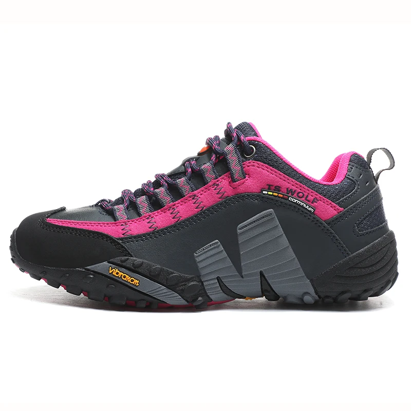 Outdoor Lover Trekking Shoes Men Waterproof Hiking Shoes Mountain Boots Genuine Leather Woodland Hunting Tactical Shoes