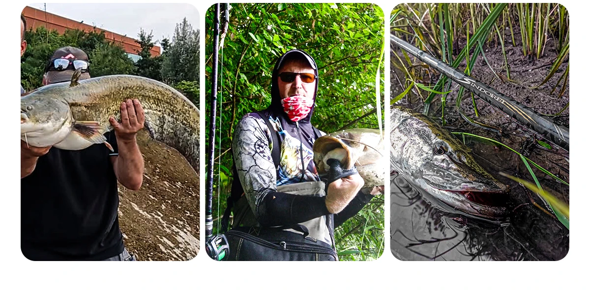 HANDING SINDOREI H/XH/XXH Power Pike Fishing Rod 21-260g Lure Powerful Catfish Snakehead Giant Fast Action Camouflage EVA Handle