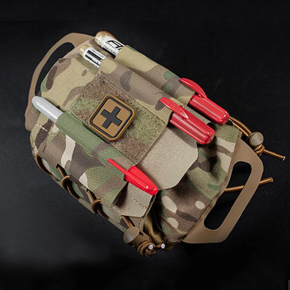 VULPO Medical Pouch IFAK Pouch Tactical Molle Pouch Outdoor First Aid Kits Bag Survival Kit Hunting Bag