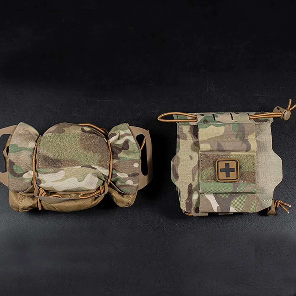 VULPO Medical Pouch IFAK Pouch Tactical Molle Pouch Outdoor First Aid Kits Bag Survival Kit Hunting Bag