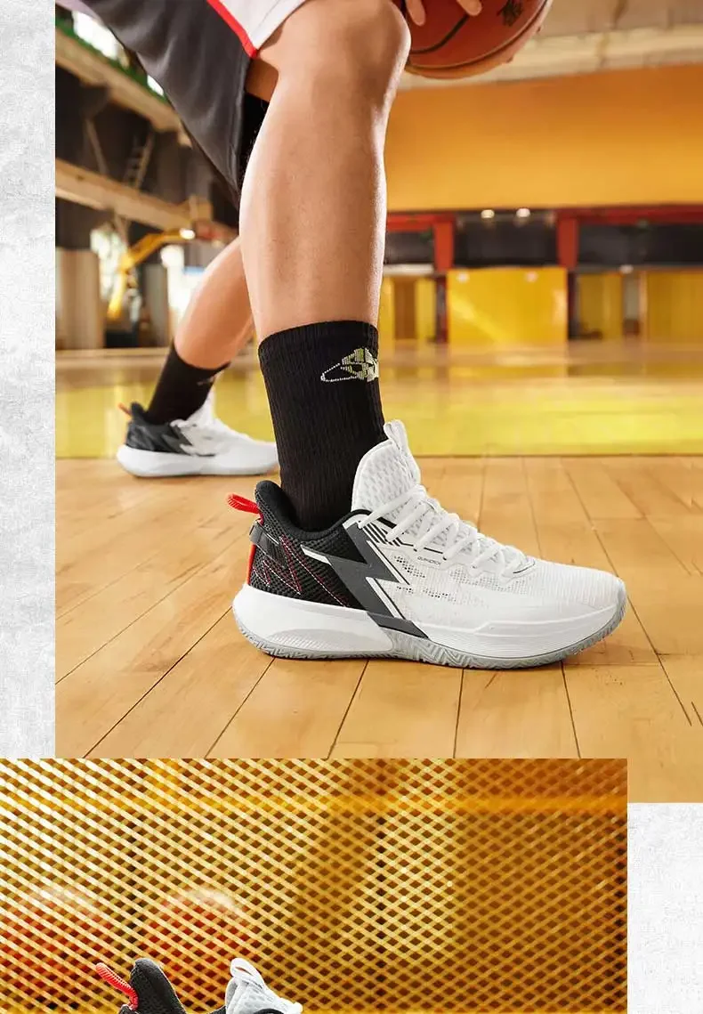 361 Degrees BIG3 Team SE Men Basketball Shoes Wear-Resistant Non-Slip Breathable Practical Training Male Sneaker 672411123