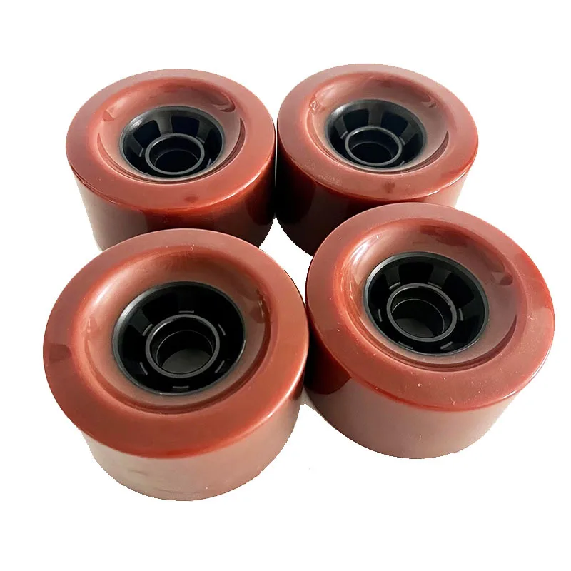 Skateboard Wheel Road Sports Wear-resistant PU Big Wheel Long Board Land Punch Plate Electric Plate Wheel 80mm