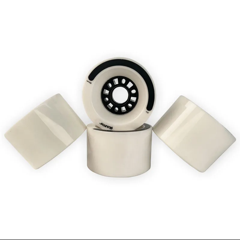Skateboard Wheel Road Sports Wear-resistant PU Big Wheel Long Board Land Punch Plate Electric Plate Wheel 80mm