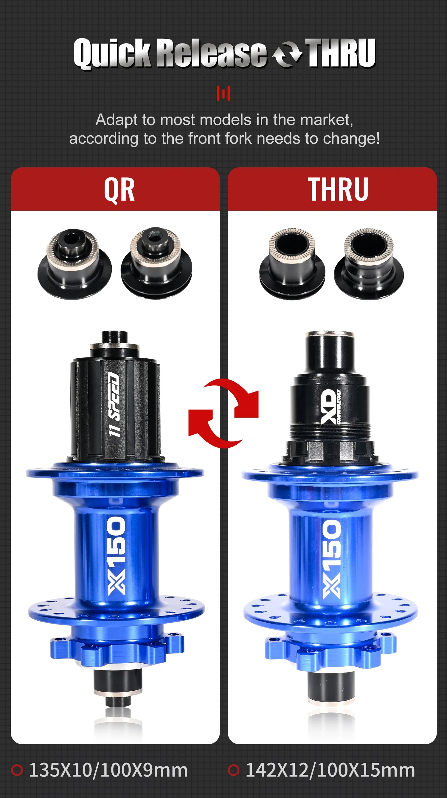 Nanlio X150 Bicycle Hub 6-Pawl 150T Click 28 32 36 Hole 8-12 Speed Loud Sound Hub For 26 27.5 29 Inches Superior to PRO7 TH390