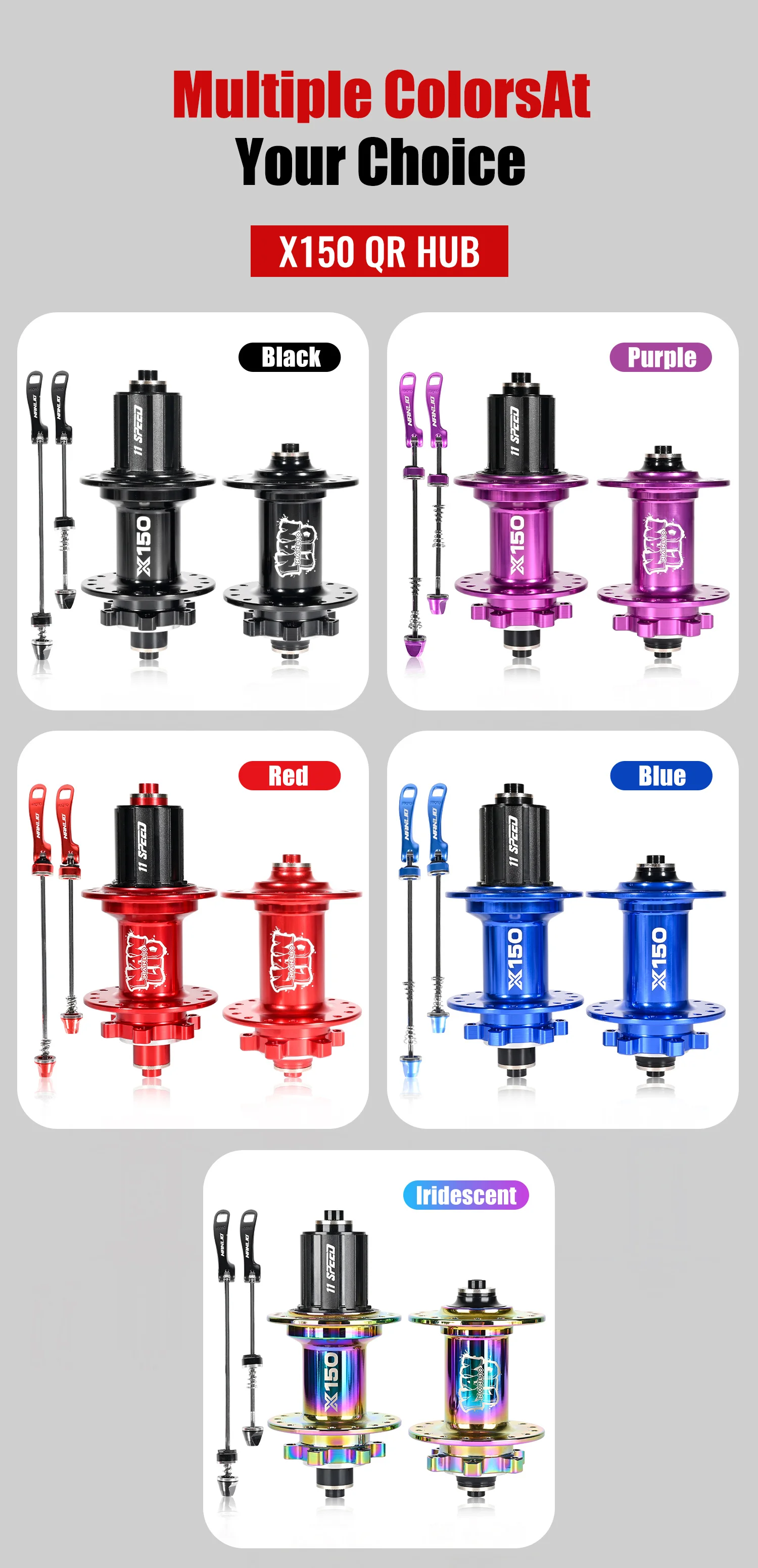 Nanlio X150 Bicycle Hub 6-Pawl 150T Click 28 32 36 Hole 8-12 Speed Loud Sound Hub For 26 27.5 29 Inches Superior to PRO7 TH390