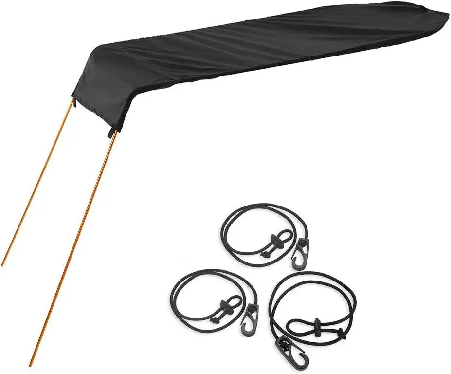 Kayak Sun Shade Awning Tent Inflatable Boat Canopy Sunscreen Rain ProtectorDetachable Drifting Shelter