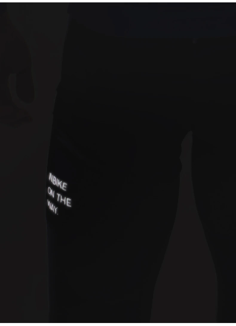 INBIKE Spring Men's Cycling Bibs Pants Bike Tights Leggings with 4 Pockets Men MTB Cycling Clothing Road Bike Mountain Toursers