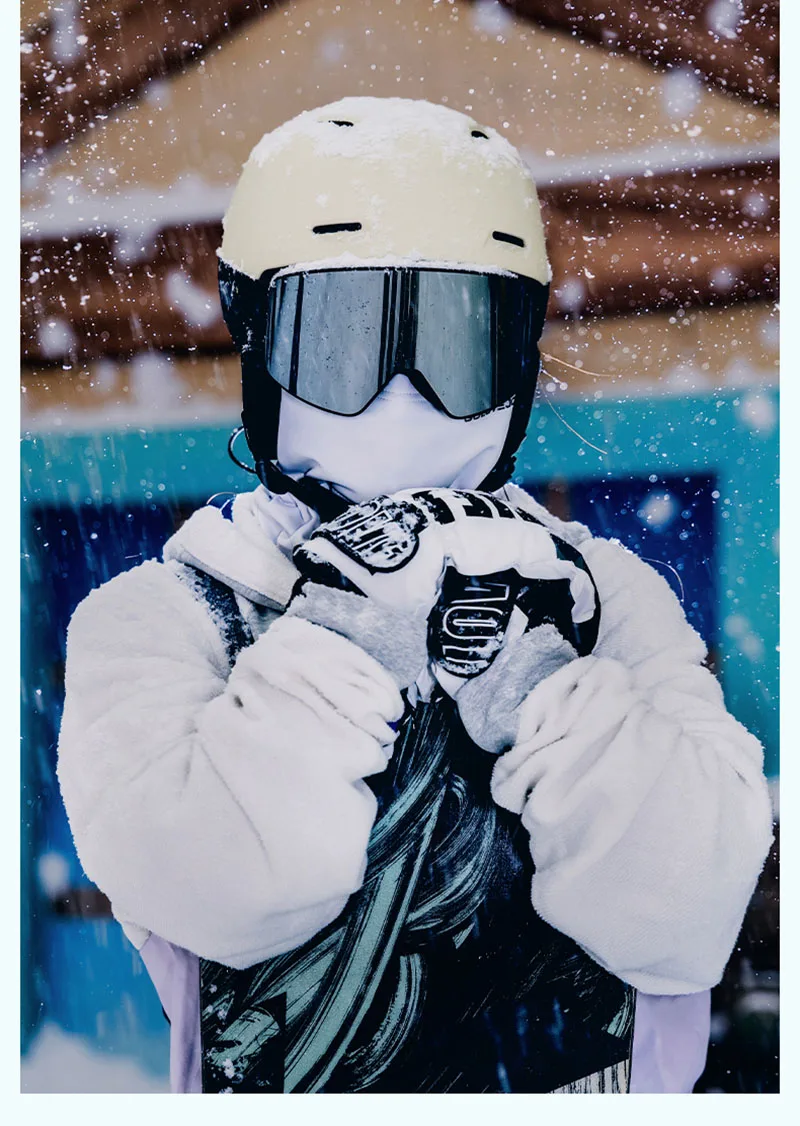 Horntour New 2027 Skiing Helmet with Goggles Warm Helmet ABC+EPS High-Quality Ski Helmet Outdoor Sports Ski Skateboard Helmet
