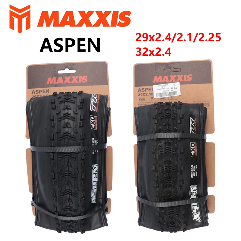 MAXXIS ASPEN Bicycle Tires Original For Off-Road Mountain Bike Vacuum Tires Anti Puncture Tire 29x2.1/2.25/2.4WT EXO/TR Tubeless