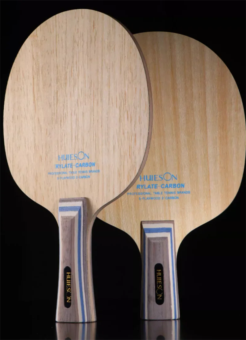 Huieson 5 Plywood 2 Ply Aryl Carbon Fiber Table Tennis Blade Lightweight Ping Pong Paddle Blade Racket DIY Accessories