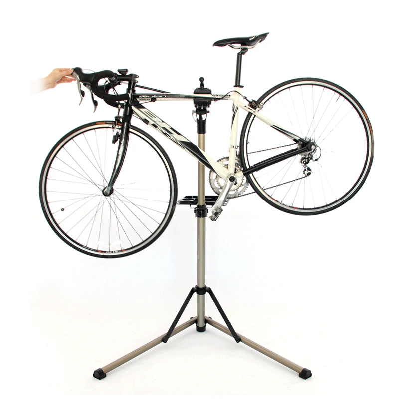 Aluminum Alloy Bike Stand Professional Bicycle Repair Adjustable Fold Bike Rack Holder Storage Bicycle Repair Stand