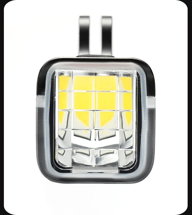 ROCKBROS Bicycle Light 1500LM Aluminum Alloy Type-C Charging Smart Bike Front Lights Hanging Version LED Lamp Cycling Headlights