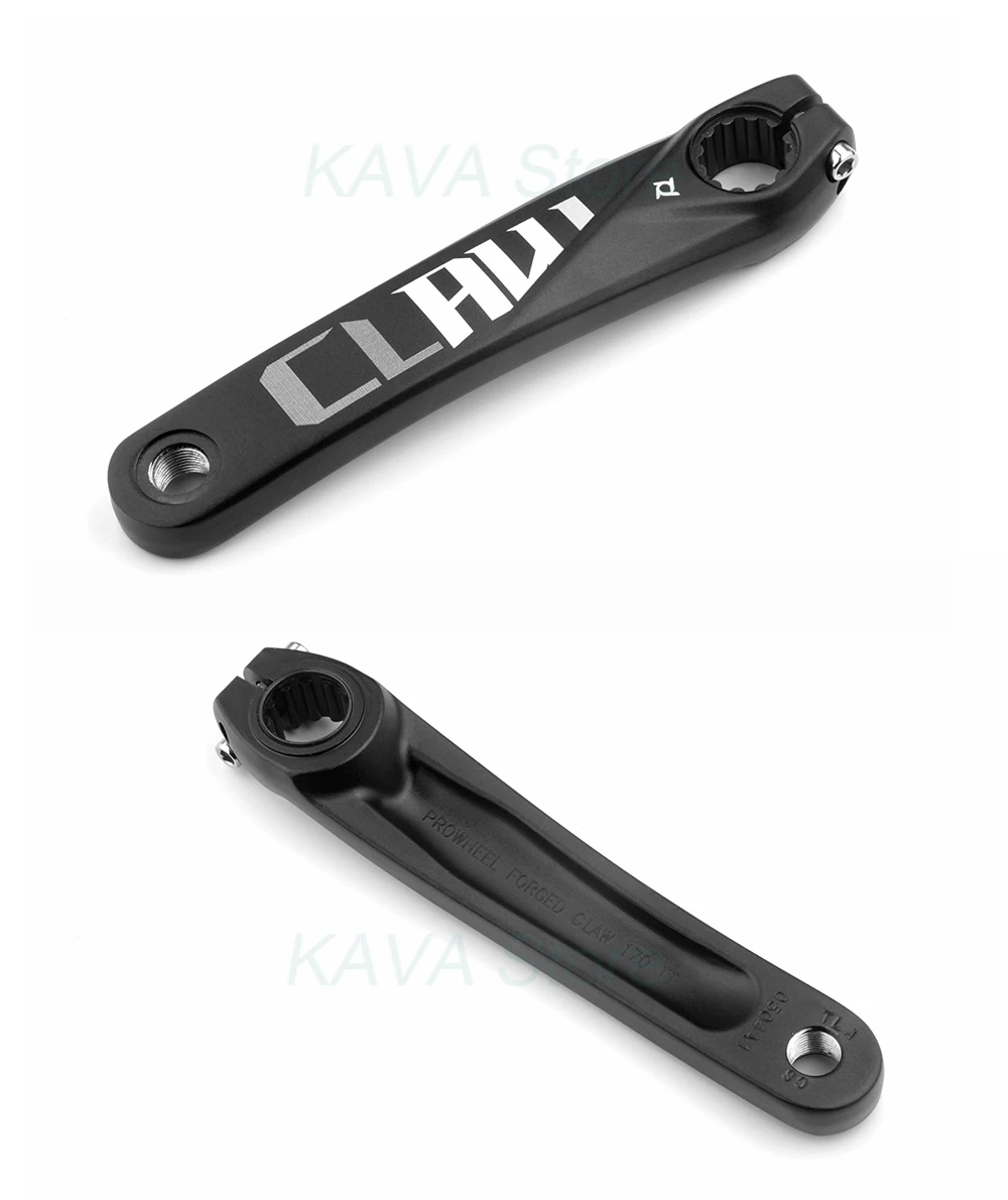 Prowheel Fatbike Crankset Claw-100/120 Snow Bike Crank Arm E-bike Sprocket 104BCD Shaft 176/192mm Bottom Bracket BB100/120