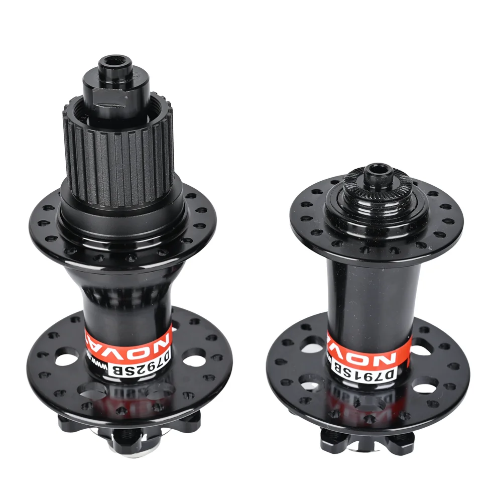 Novatec D791SB D792SB MTB Road Bicycle Hub 24/28/32 Holes Micro Spline MS XD 12 Speed Quick Release Thru Axle BOOST Bearing Hubs