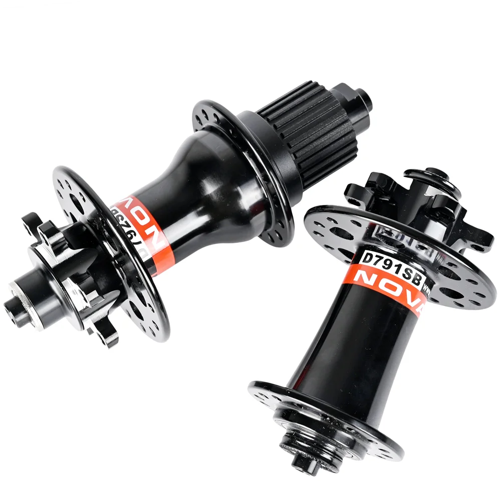 Novatec D791SB D792SB MTB Road Bicycle Hub 24/28/32 Holes Micro Spline MS XD 12 Speed Quick Release Thru Axle BOOST Bearing Hubs