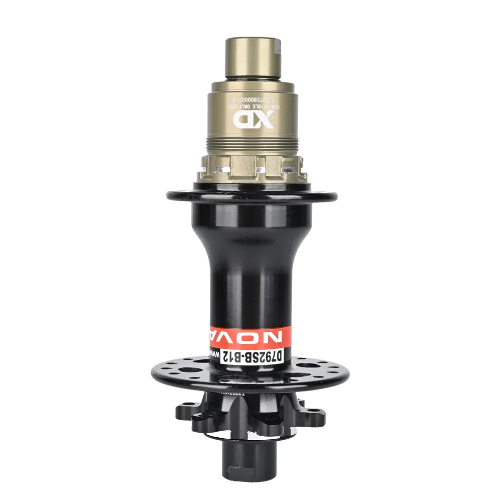 Novatec D791SB D792SB MTB Road Bicycle Hub 24/28/32 Holes Micro Spline MS XD 12 Speed Quick Release Thru Axle BOOST Bearing Hubs