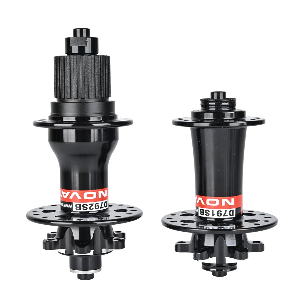Novatec D791SB D792SB MTB Road Bicycle Hub 24/28/32 Holes Micro Spline MS XD 12 Speed Quick Release Thru Axle BOOST Bearing Hubs