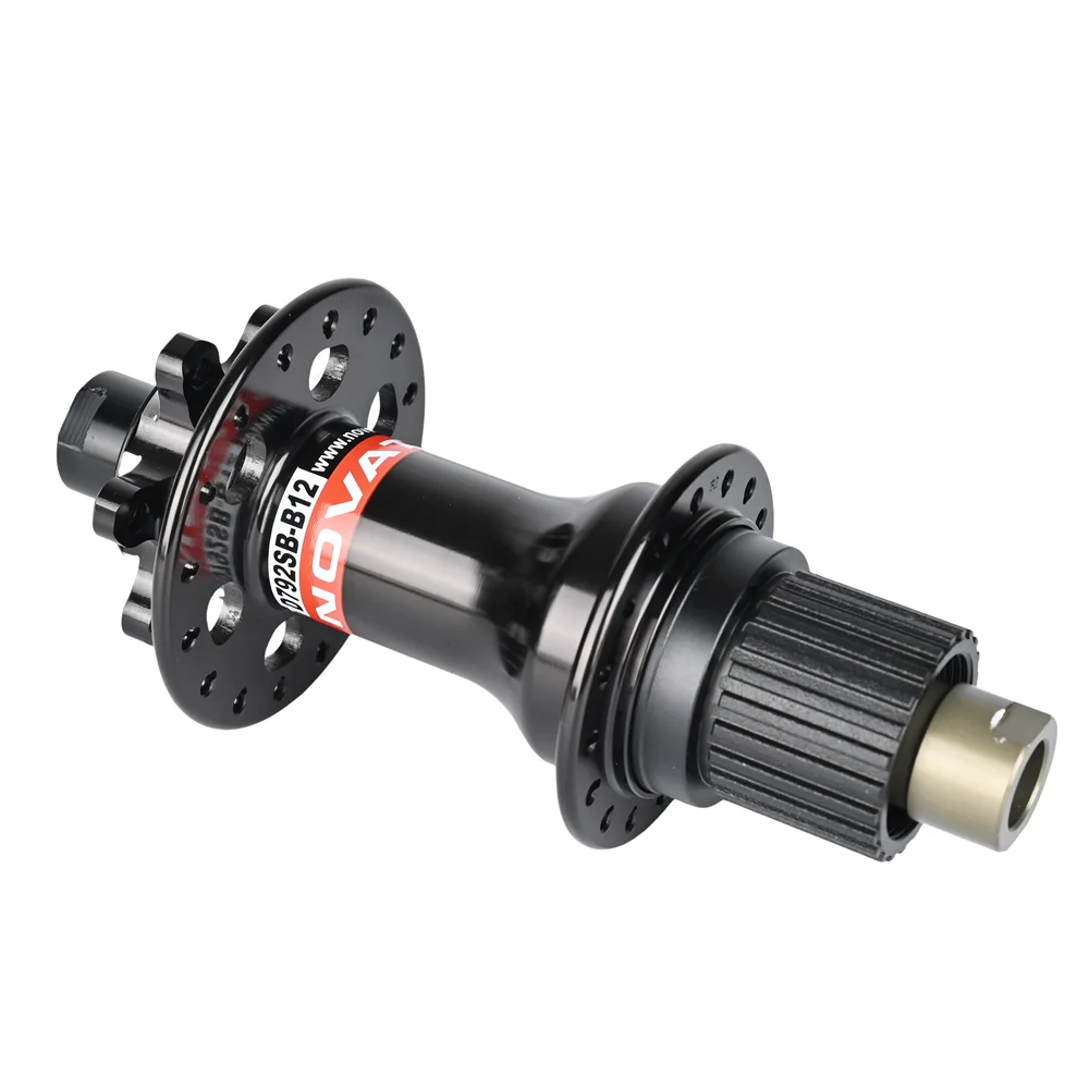 Novatec D791SB D792SB MTB Road Bicycle Hub 24/28/32 Holes Micro Spline MS XD 12 Speed Quick Release Thru Axle BOOST Bearing Hubs