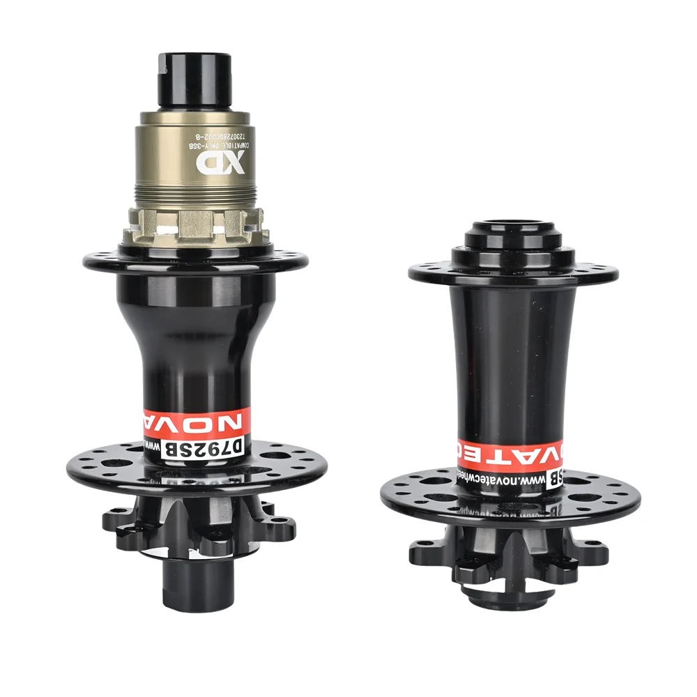 Novatec Bicycle Hubs D791SB D792SB 24 28 32 Hole Micro Spline MS XD For 12 Speed 26 27.5 29 Inch MTB Road Bike Rear Wheel Hubs