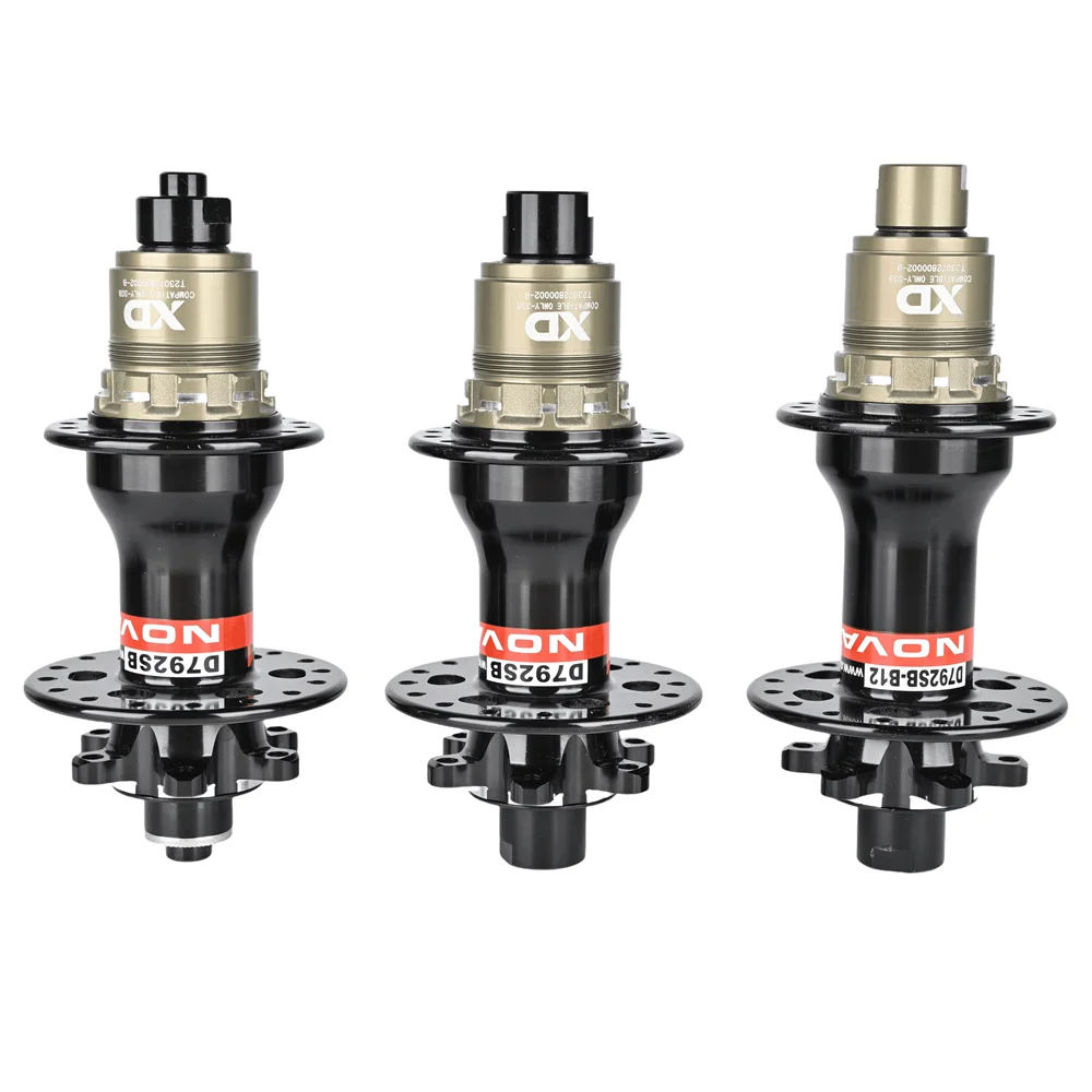Novatec Bicycle Hubs D791SB D792SB 24 28 32 Hole Micro Spline MS XD For 12 Speed 26 27.5 29 Inch MTB Road Bike Rear Wheel Hubs