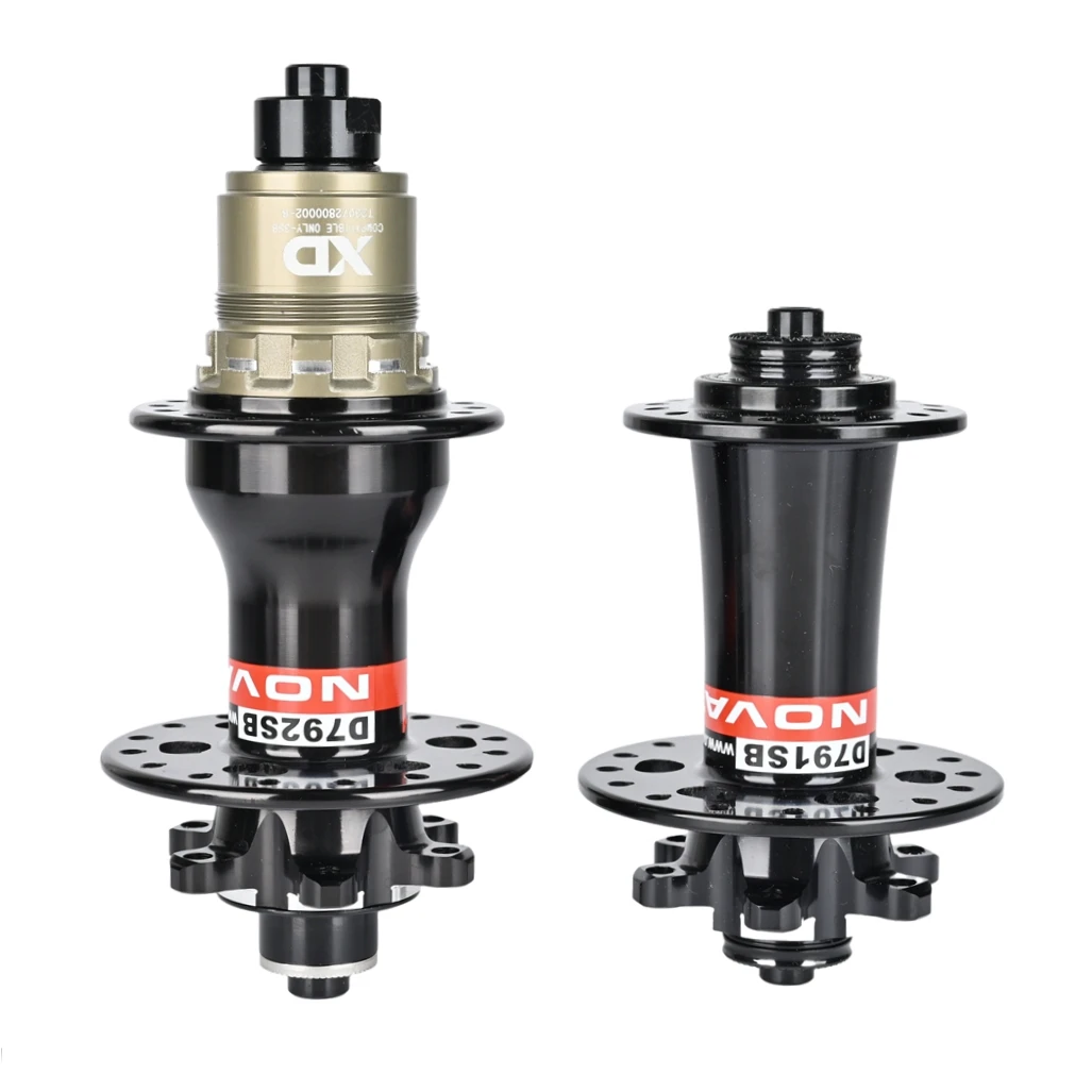 Novatec Bicycle Hubs D791SB D792SB 24 28 32 Hole Micro Spline MS XD For 12 Speed 26 27.5 29 Inch MTB Road Bike Rear Wheel Hubs