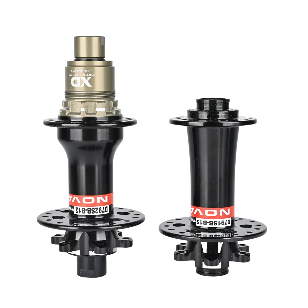 Novatec Bicycle Hubs D791SB D792SB 24 28 32 Hole Micro Spline MS XD For 12 Speed 26 27.5 29 Inch MTB Road Bike Rear Wheel Hubs