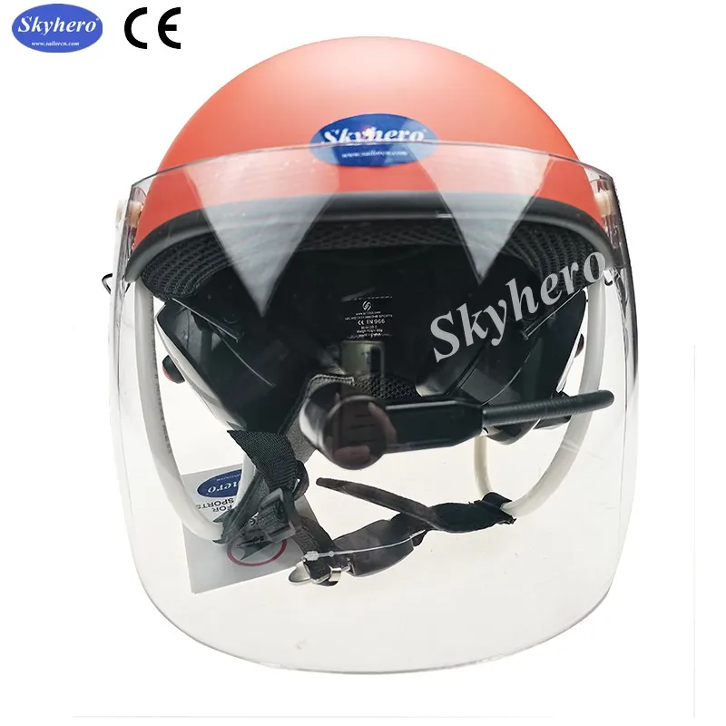 Paramotor-Noise Cancelling Powered Paragliding Helmet, PPG Helmets, Ultralight Aircraft Helmets, EN966 Certified
