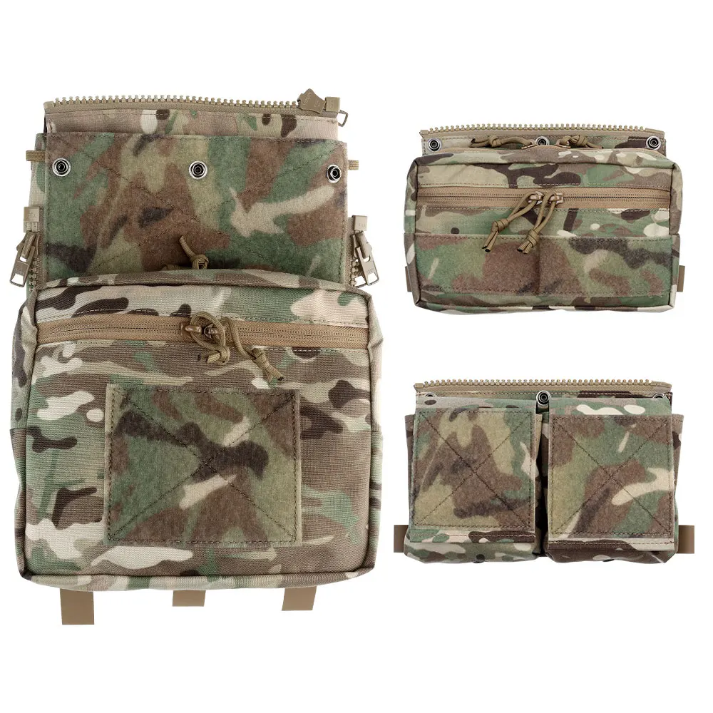 LV119 Tactical Vest Plate Carrier Backpack Assault Back Panel Core for Mag/Map/Water Storage Large Pouch Hunting Airsoft Gear