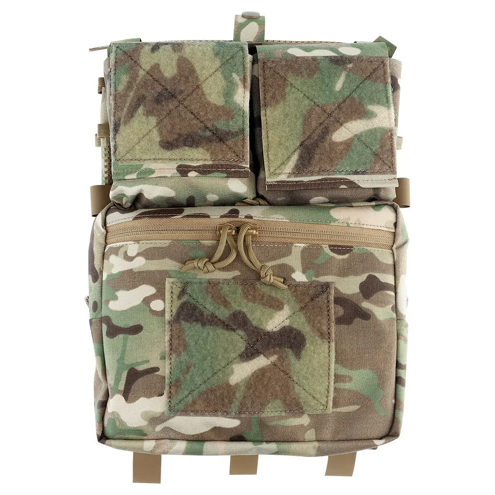 LV119 Tactical Vest Plate Carrier Backpack Assault Back Panel Core for Mag/Map/Water Storage Large Pouch Hunting Airsoft Gear