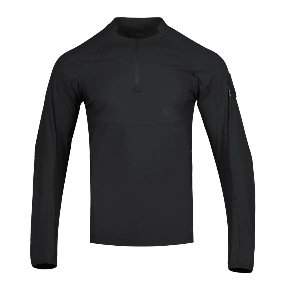 Emersongear Blue Label Hunter Sun-protection T-shirt Long Sleeve Polo Shirt Daily Tops Tshirt Fitness Ergonomic Elastic UPF100+