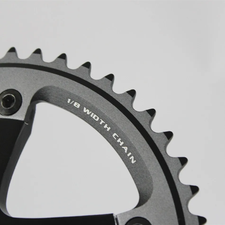 SKEACE Hollowtech Crankset, Fixie Crank, Single Speed Fixed Gear Bike Parts, Track Racing Bicycle Chainring, 48T, 165mm, 144BCD