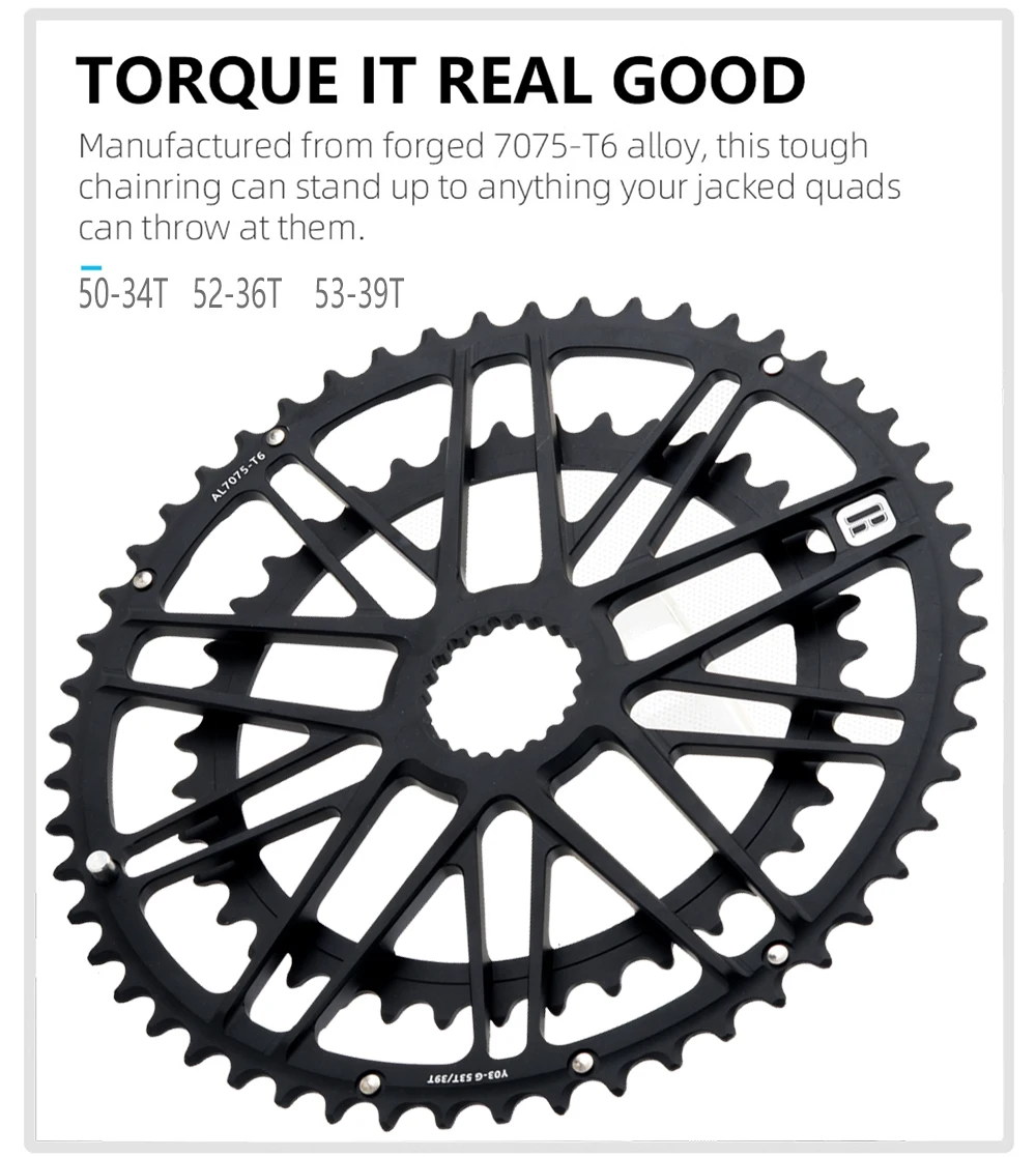 RIRO Carbon Fiber Crank Road Bike 29MM 11/12 Speed 50-34/52-36/53-39T MS Direct Mount/110/130BCD Bicycle Crankset Chainring