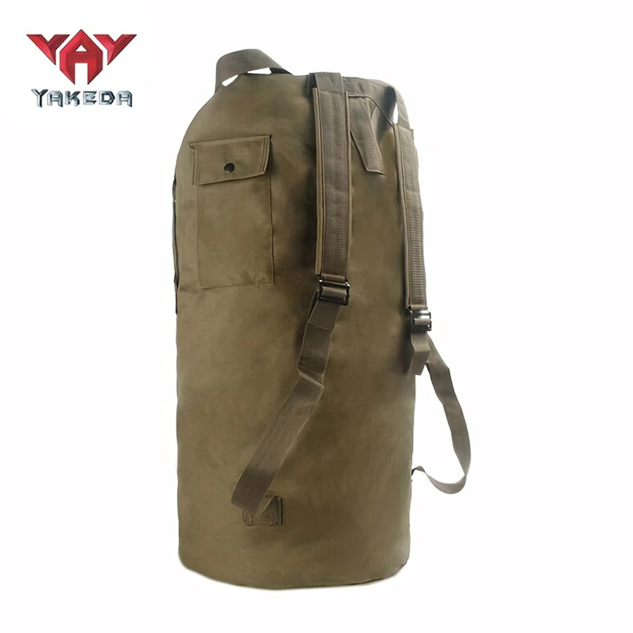 YAKEDA 70L large capacity bucket bag waterproof, wear-resistant, and tear resistant