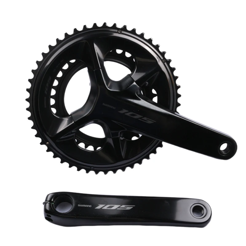 Shimano 105 R7100 2x12S Crankset 50-34T/52-36T Double Chainring 165mm/170mm/172.5mm/175mm Crank For Road Bike Bicycle Crankset