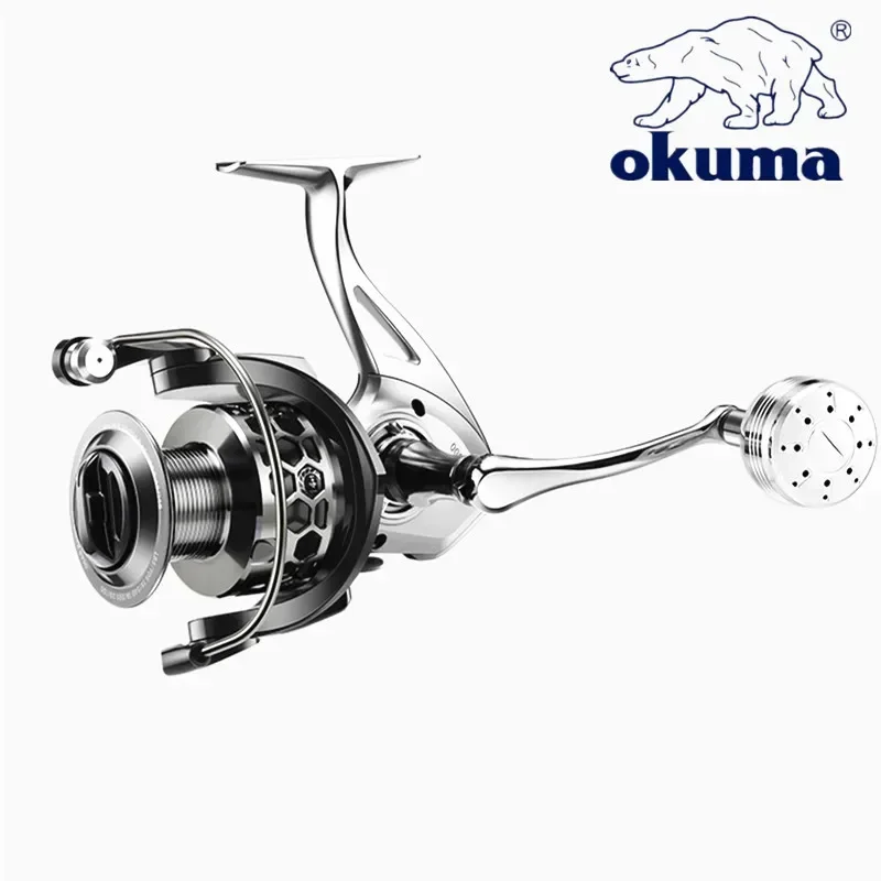 Okuma Fishing Reel 18Kg Max Drag14+1BB Anti Spinning Wheel Sea Fishing Line Reel 1000-7000