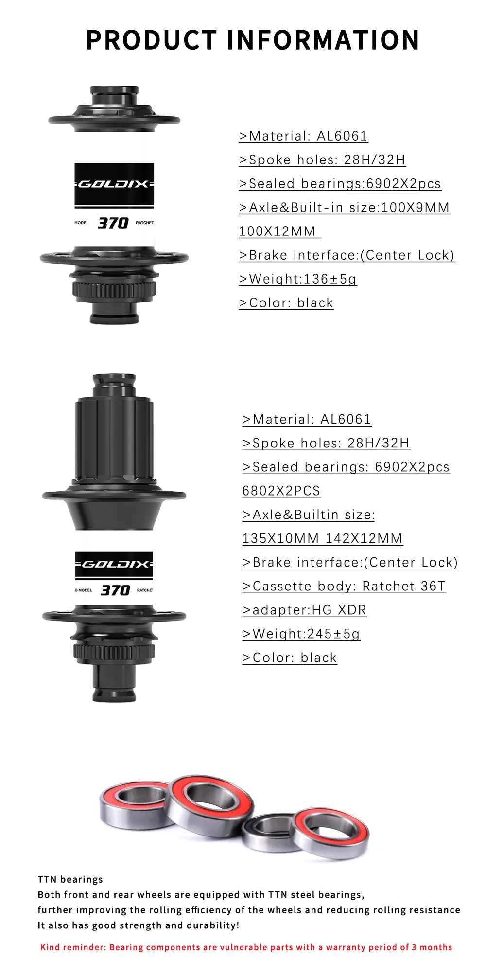 GOLDIX R370 ROAD Bicycle Hub Sealed Bearing Central Lock Disc Brake J-Bend 28/32 Holes Ratchet 36T for Shimano HG 11S SRAM XDR