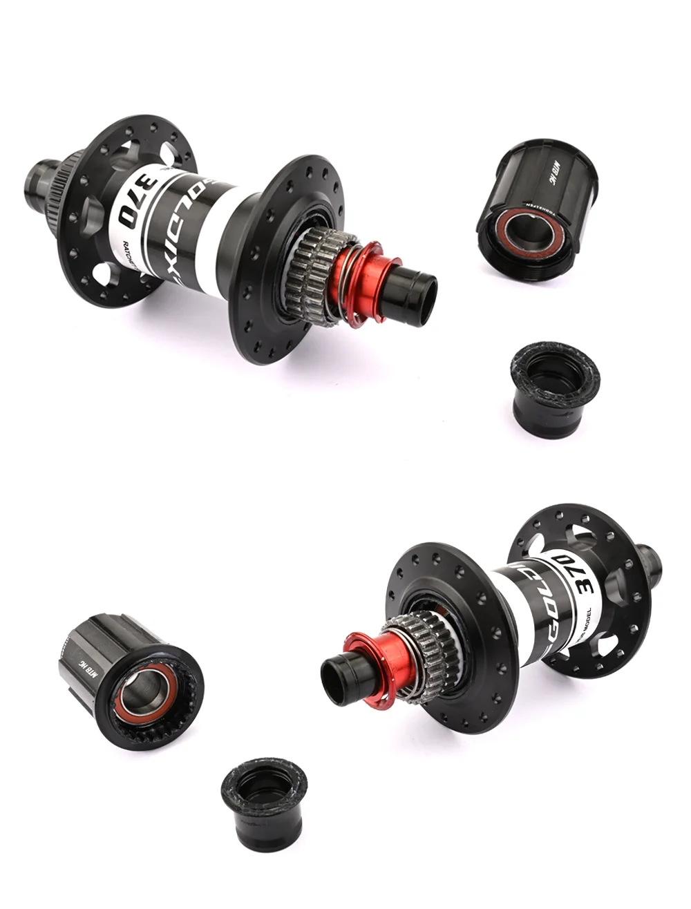 GOLDIX R370 ROAD Bicycle Hub Sealed Bearing Central Lock Disc Brake J-Bend 28/32 Holes Ratchet 36T for Shimano HG 11S SRAM XDR