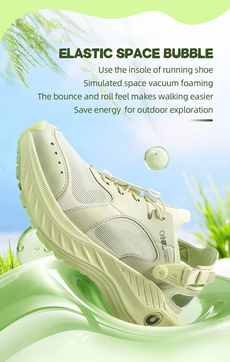 ONEMIX Unisex Summer Breathable Quick Dry Water Shoes Non Slip Outdoor River Trekking Lightweight Walking Sneakers