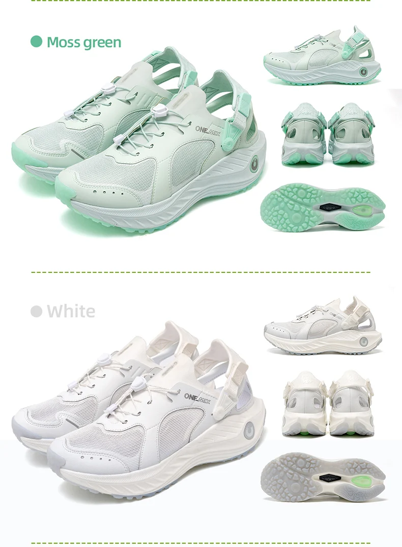 ONEMIX Unisex Summer Breathable Quick Dry Water Shoes Non Slip Outdoor River Trekking Lightweight Walking Sneakers