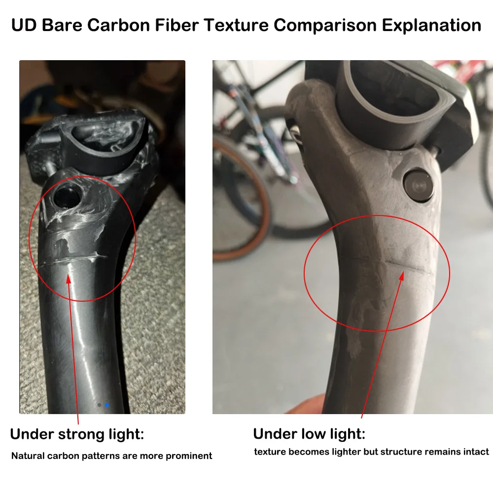 ELITA ONE Carbon Seatpost Offset 20mm MTB/Road Bike Seatpost 27.2/30.9/31.6mm Carbon Bicycle Seat Tube UD Bare Carbon