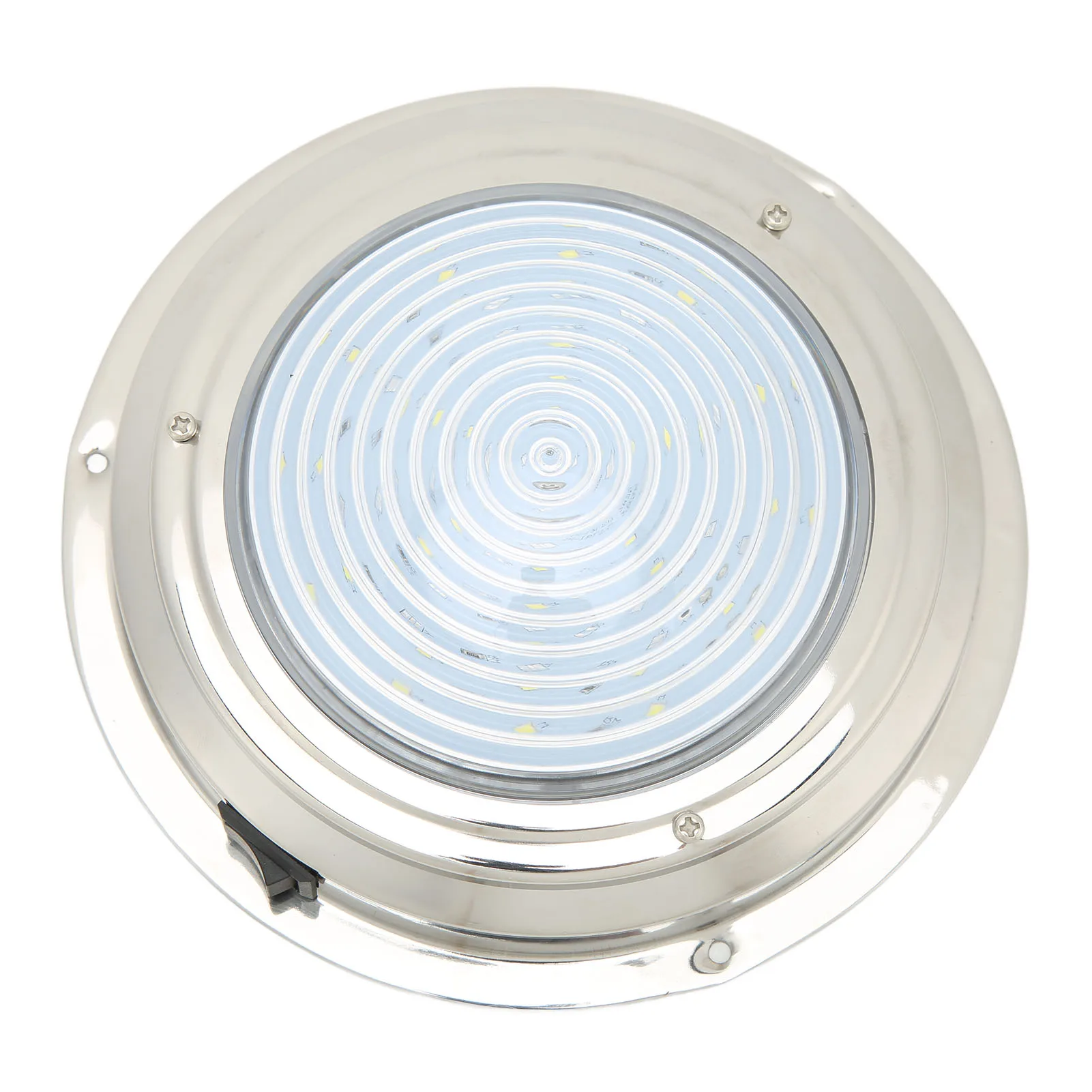 6.5inch Boat LED Courtesy Light 12VDC 18 LED Lamp Beads 316 Stainless Steel for Caravan RV Bathroom Hallway