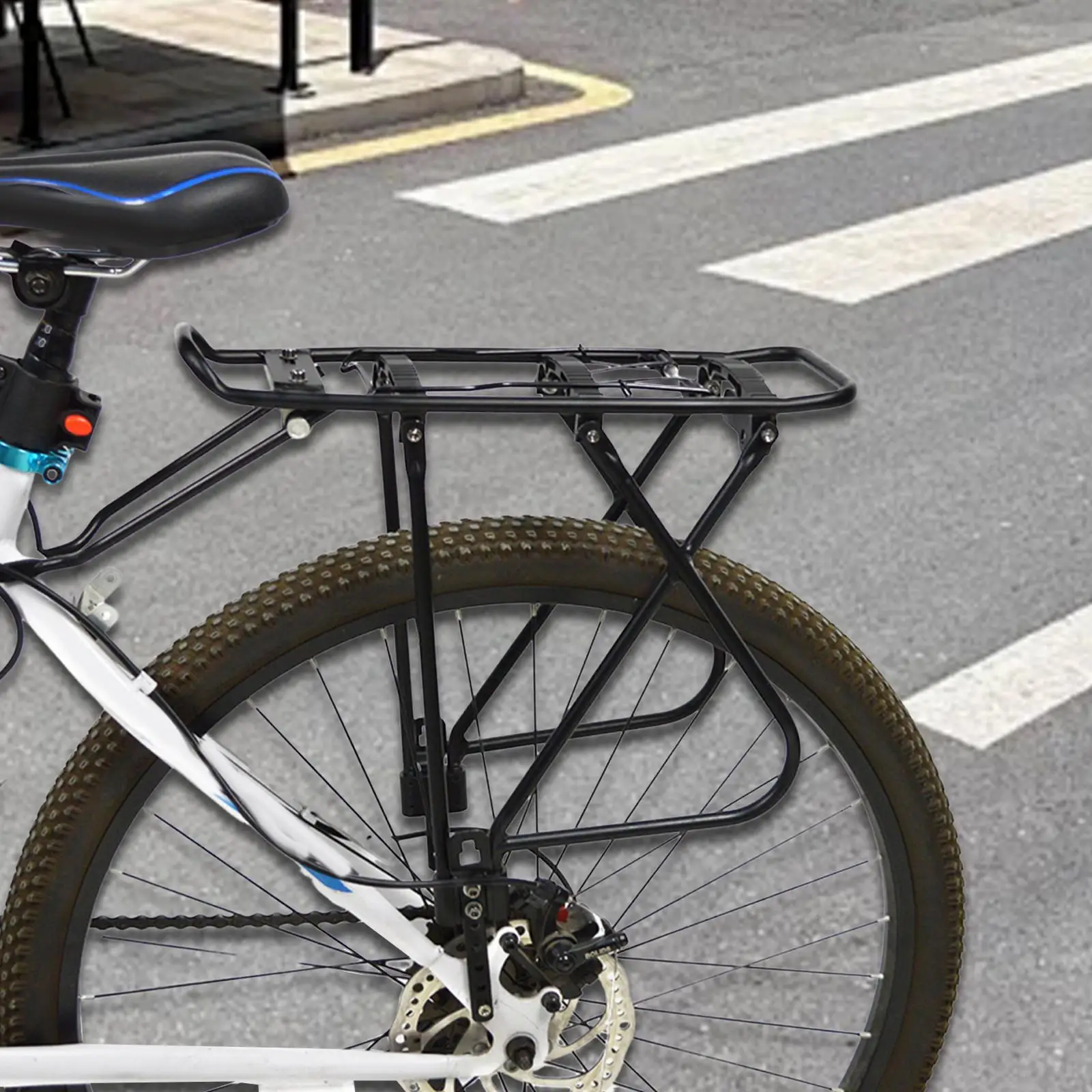 Rear Bike Rack Mountain Bike Sturdy Panniers Bicycle Rear Luggage Cargo Rack
