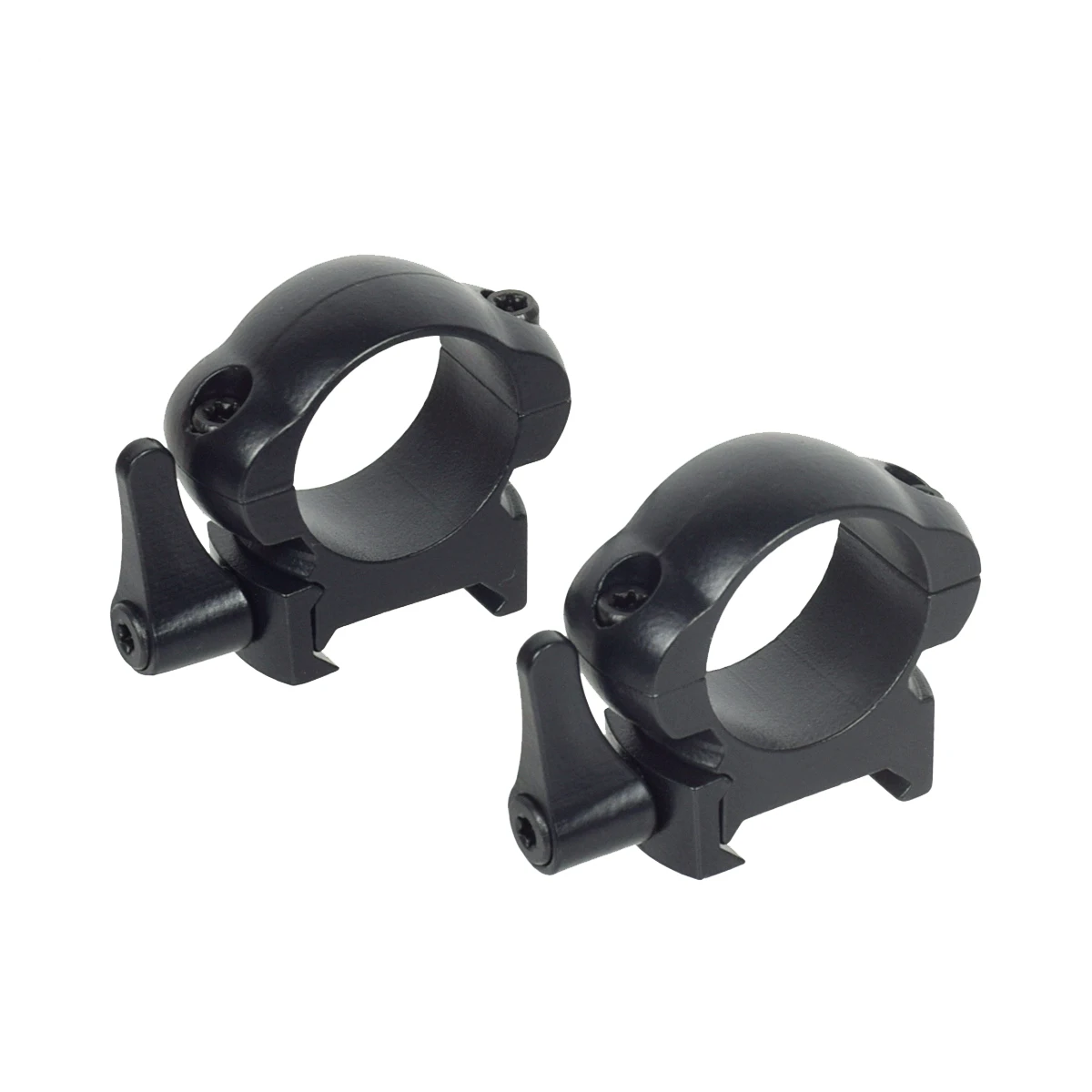 2Pcs QD 1 inch 25.4mm 30mm Tactical Hunting Sight Steel Scope Mount Rings 20mm Picatinny MK Rail R-ifle Scope Accessory